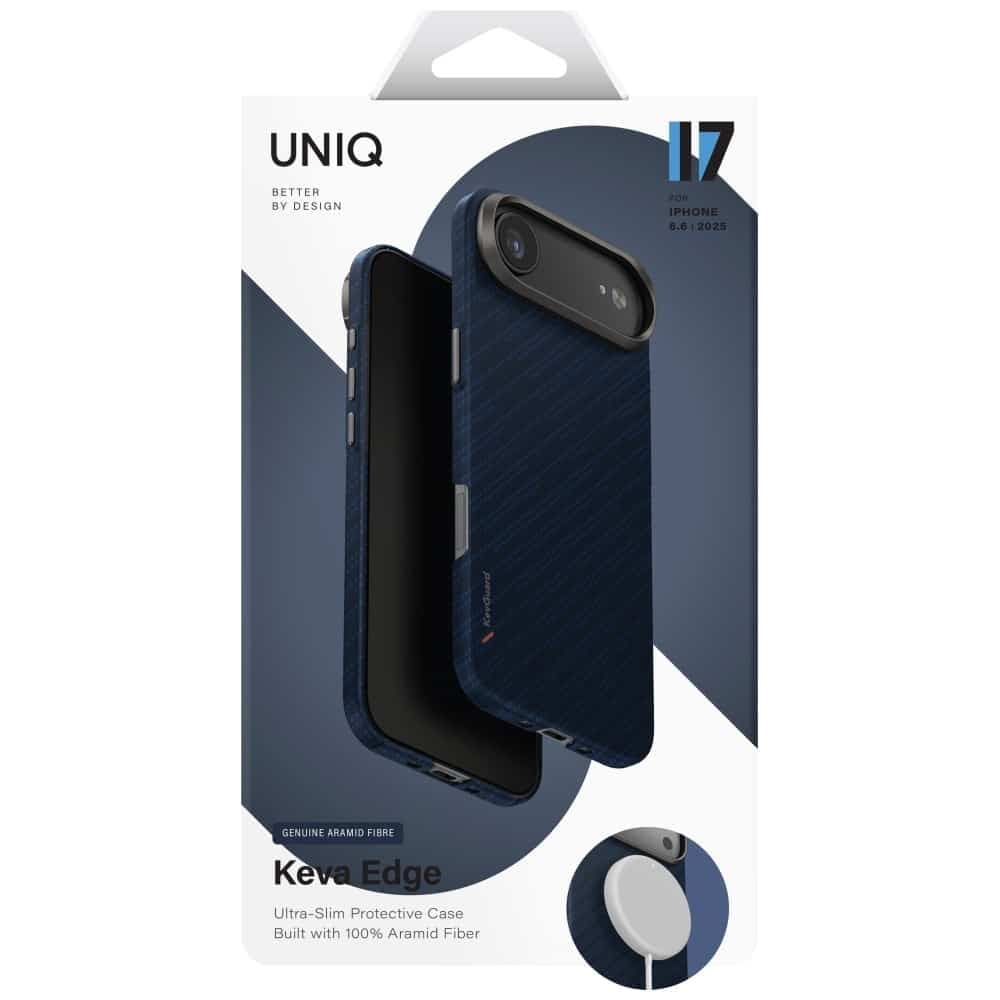 UNIQ Keva EDGE Magclick Charging - θήκη για Apple iPhone 17 - Μπλε 6
