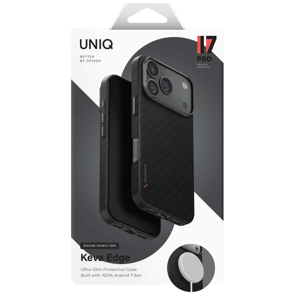 UNIQ Keva EDGE Magclick Charging - θήκη για Apple iPhone 17 Pro - Μαύρο 6