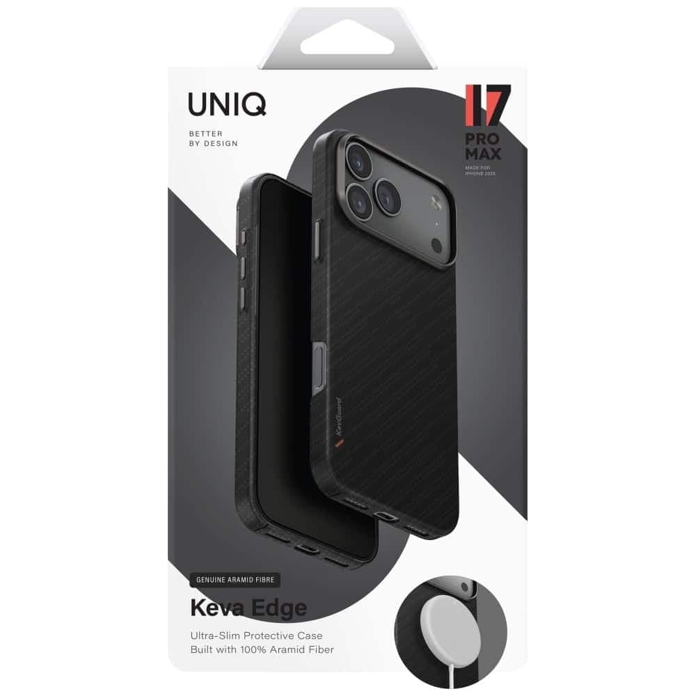 UNIQ Keva EDGE Magclick Charging - θήκη για Apple iPhone 17 Pro Max - Μαύρο 6