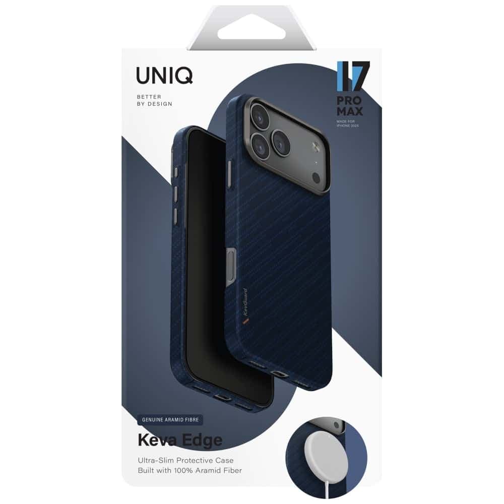UNIQ Keva EDGE Magclick Charging - θήκη για Apple iPhone 17 Pro Max - Μπλε 6