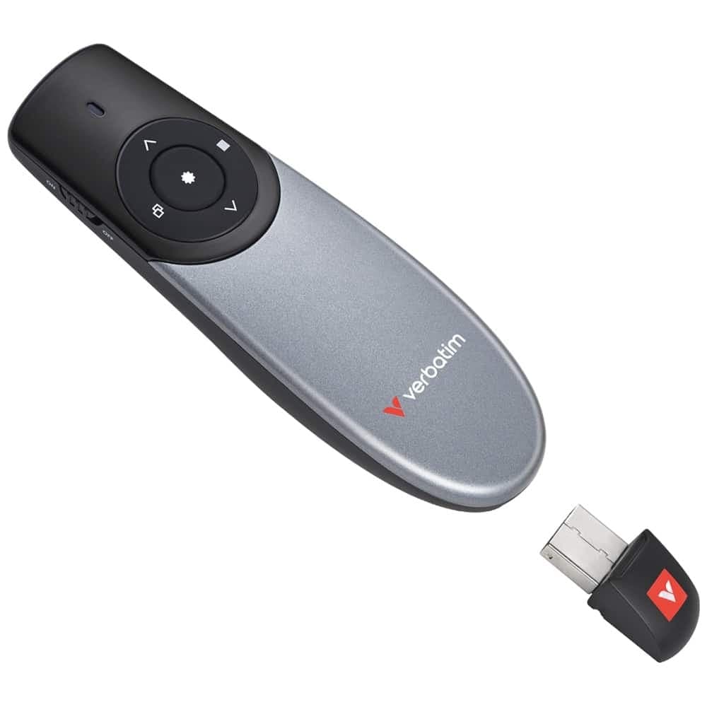 Presenter Verbatim Focus With Laser Pointer Grey 32365 4