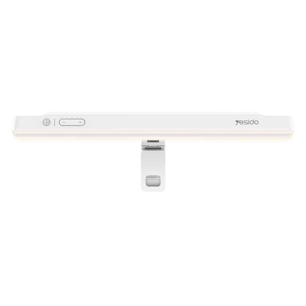 Yesido - Wireless Reading Light (dh11) - Type-C, 3600mah, Multi-Angle Adjustable, 5 Levels Of Brightness - White