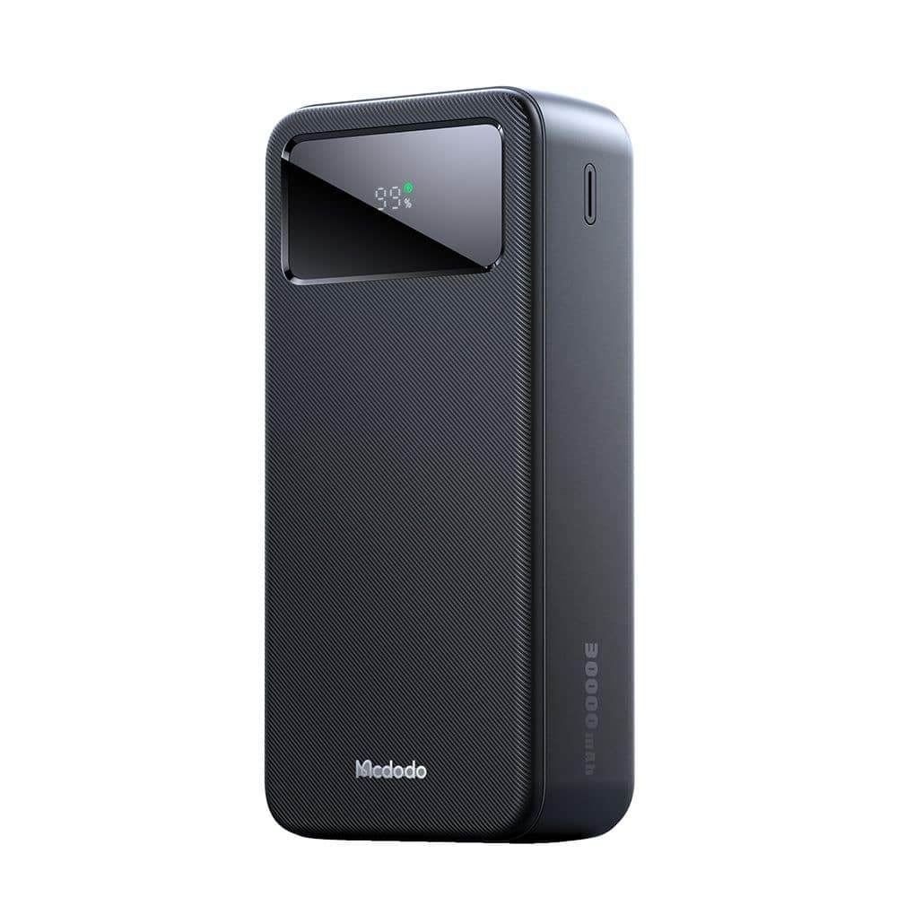 Mcdodo - Power Bank (mc-4240) - Type-C + 2x Usb-A Ports, 30000mah, 22.5w, Led Display - Black 2