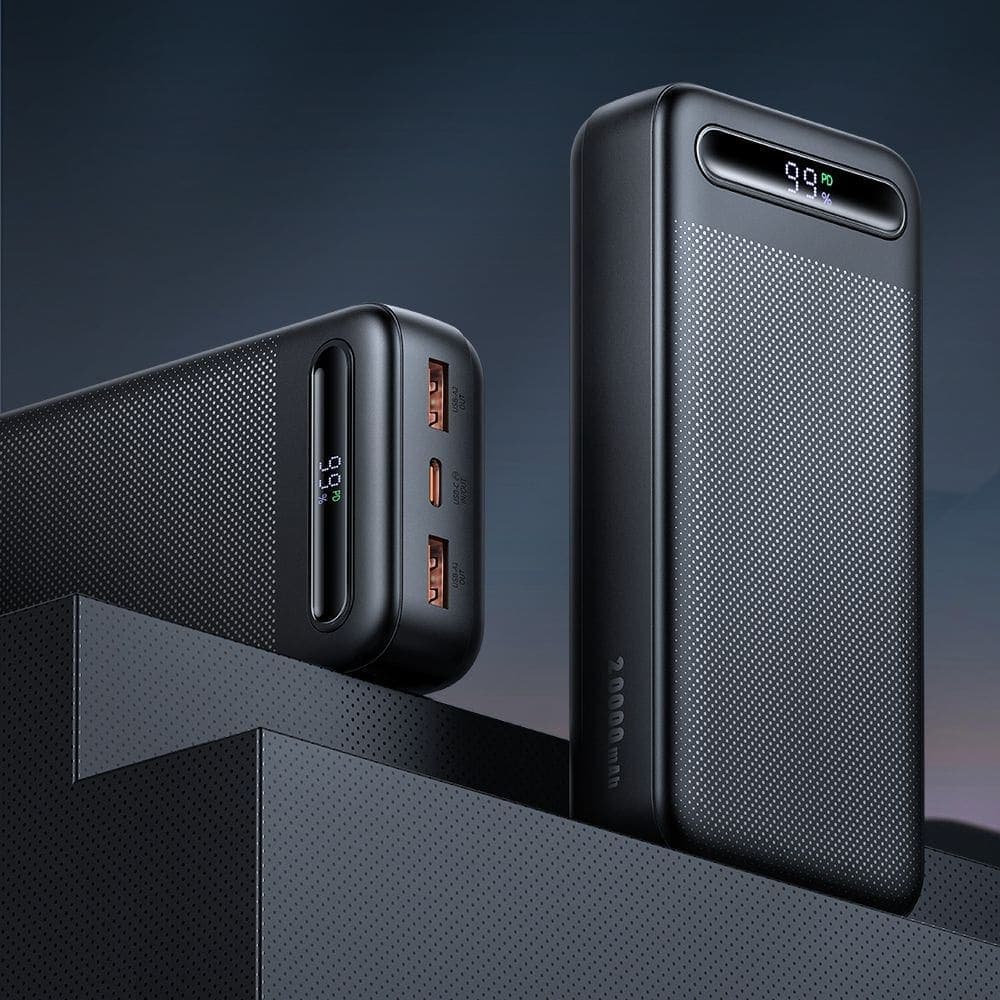 Mcdodo - Power Bank Star Series (mc-3891) - Usb-C + 2x Usb, 20000mah, 22.5w, Digital Display - Black 5