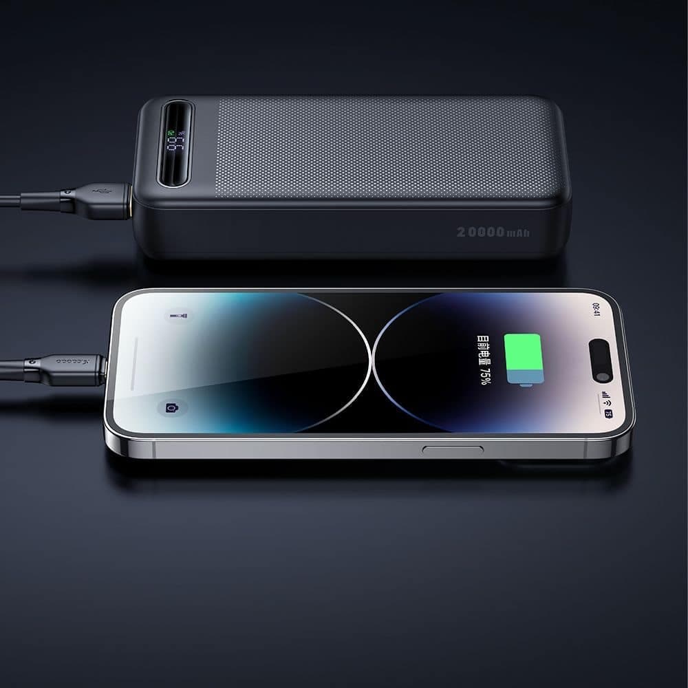 Mcdodo - Power Bank Star Series (mc-3891) - Usb-C + 2x Usb, 20000mah, 22.5w, Digital Display - Black 4