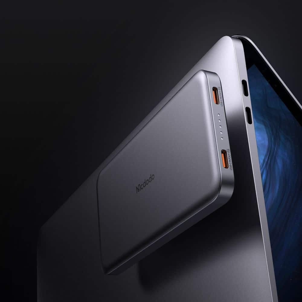 Mcdodo - Magnetic Power Bank Meta Series (mc-3781) - 10000mah, 20w, Ultra-Thin Design - Black 5