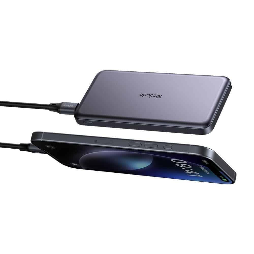 Mcdodo - Magnetic Power Bank Meta Series (mc-3781) - 10000mah, 20w, Ultra-Thin Design - Black 2