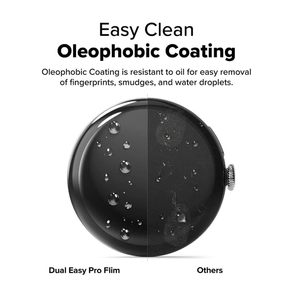 Ringke - Dual Easy Pro Film (2 Pack) - Google Pixel Watch 4 41mm - Clear 5