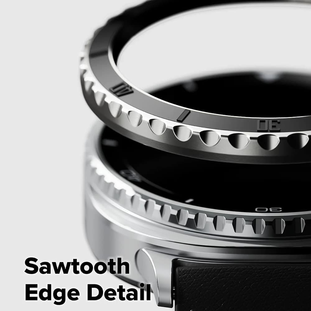 Ringke - Premium Bezel Styling - Samsung Galaxy Watch8 Classic - Black (gw8c-46-96) 6