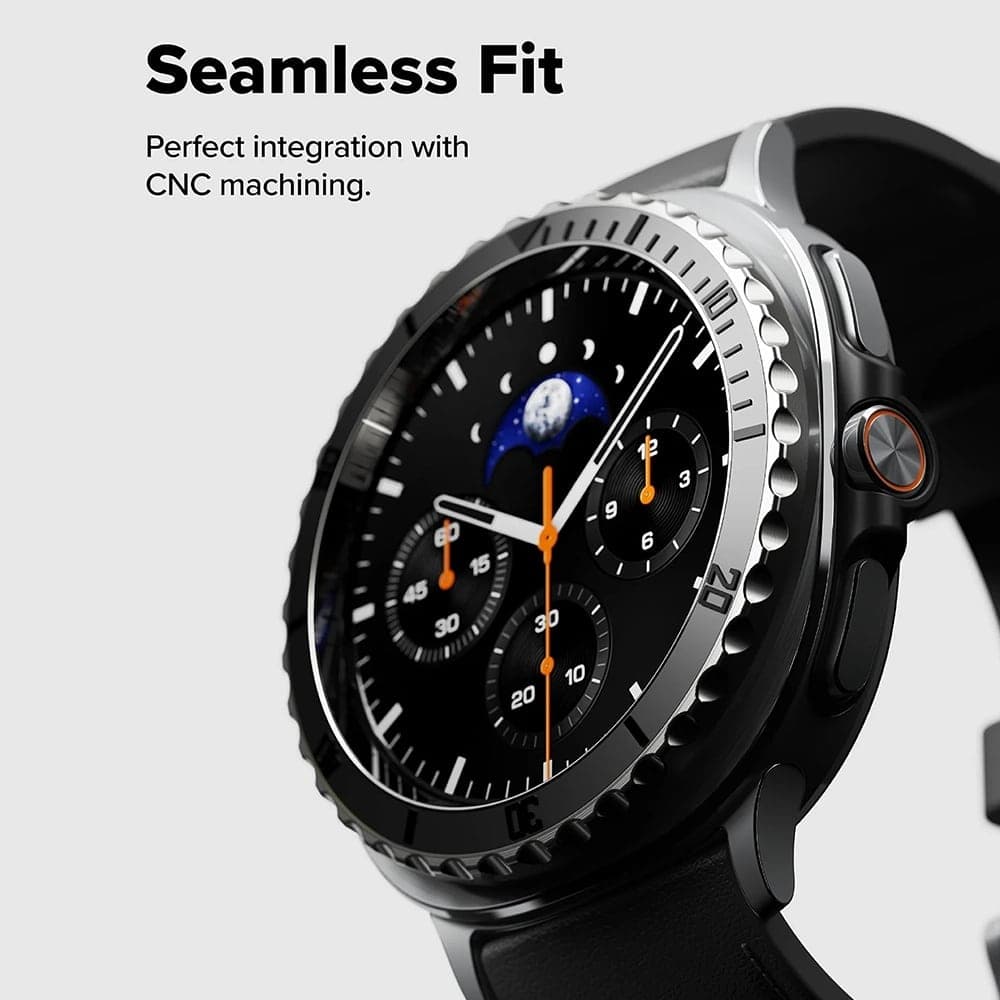 Ringke - Premium Bezel Styling - Samsung Galaxy Watch8 Classic - Black (gw8c-46-96) 4