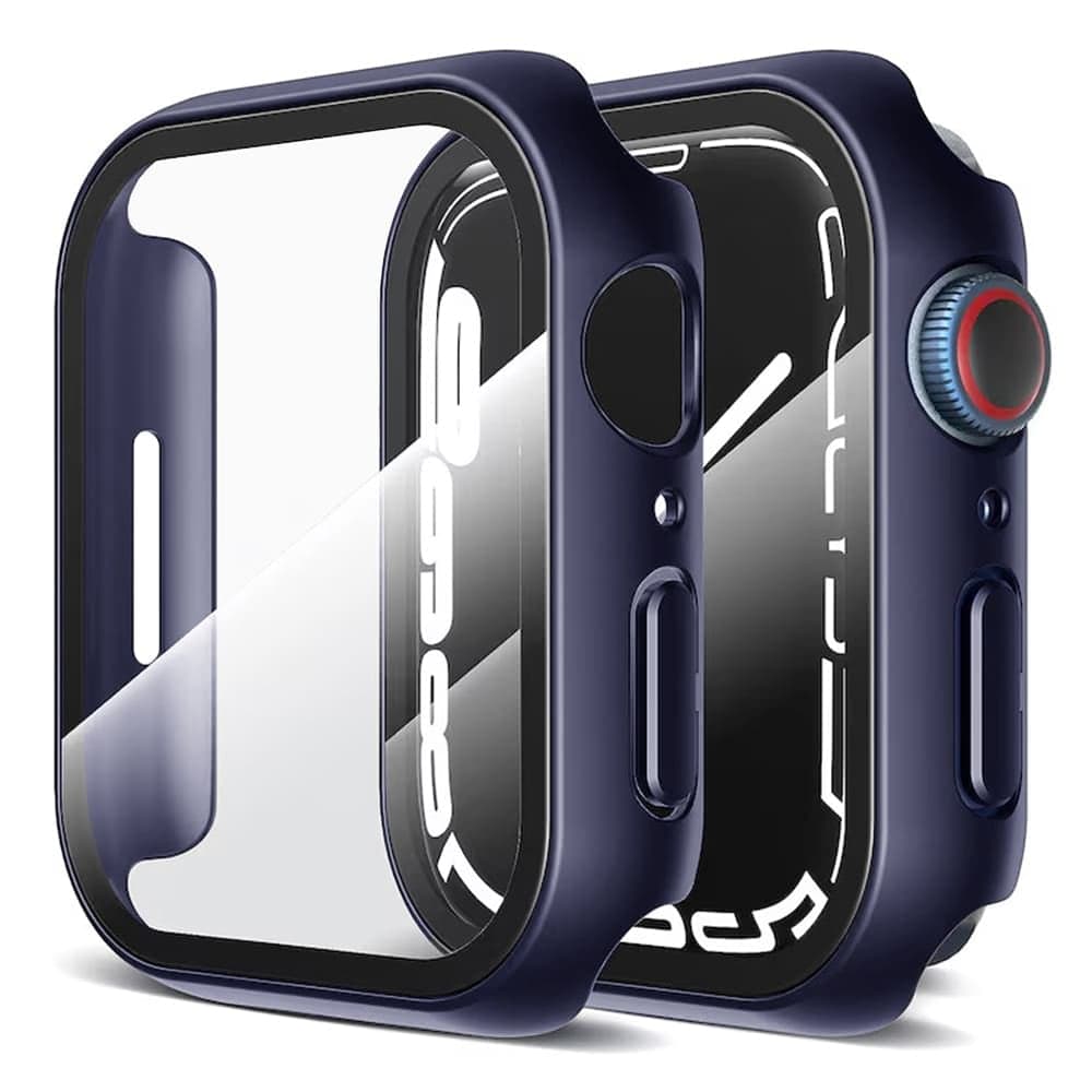 Techsuit - Defense360 Pro + Screen Protector - Apple Watch 7 41mm - Oxford Blue