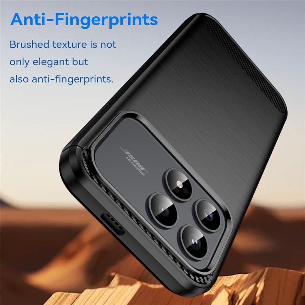 Techsuit Carbon Silicone - θήκη για Xiaomi Poco F8 Pro - Μαύρο 5