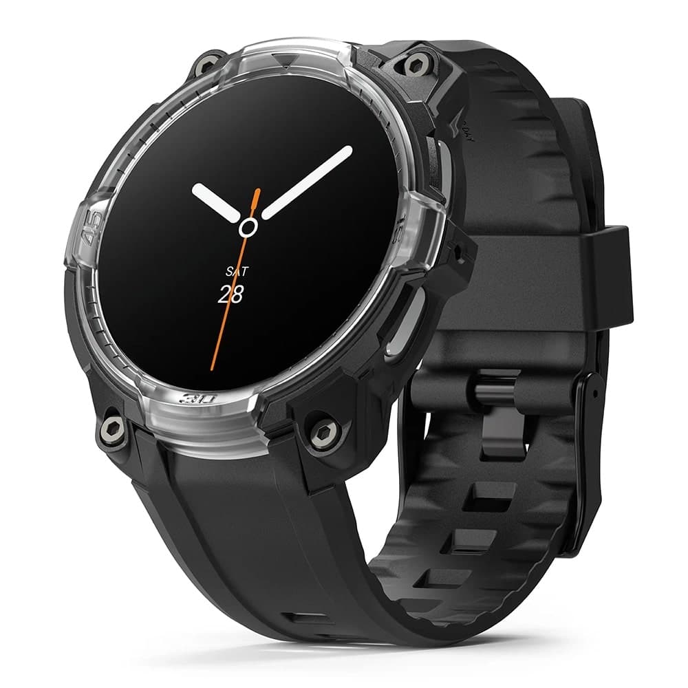 Ringke Rugged Gear - θήκη για Samsung Galaxy Watch8 - Μαύρο