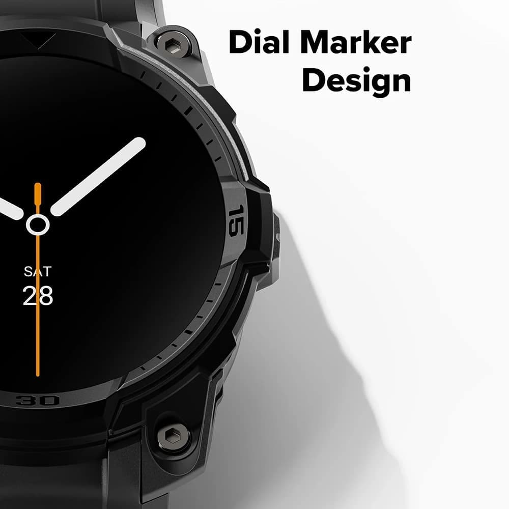 Ringke Rugged Gear - θήκη για Samsung Galaxy Watch8 - Μαύρο 2