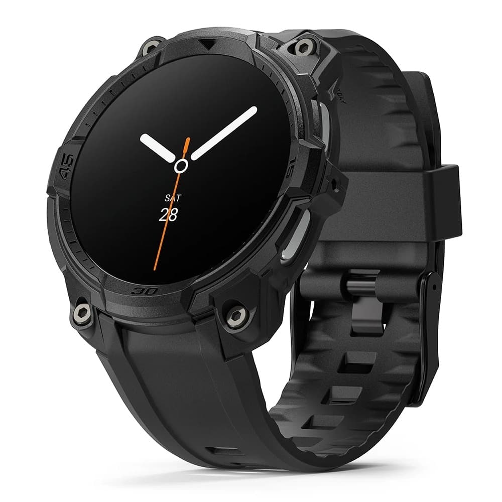 Ringke Rugged Gear - θήκη για Samsung Galaxy Watch8 - Μαύρο