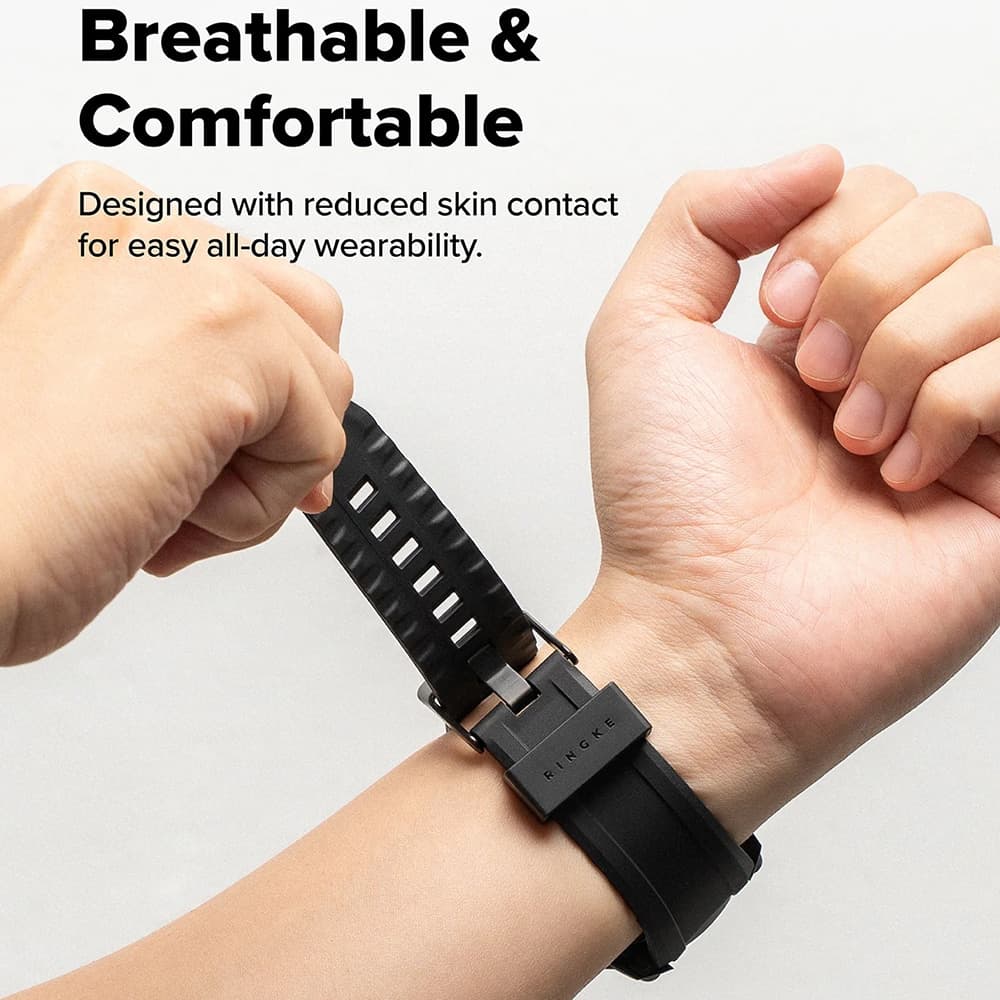 Ringke Rugged Gear - θήκη για Samsung Galaxy Watch8 Classic - Μαύρο 6