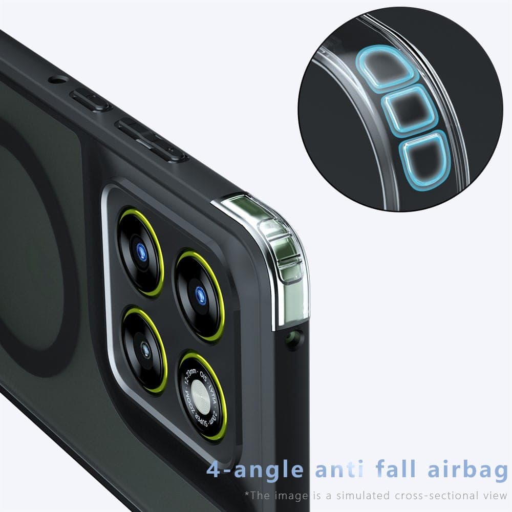 Techsuit PureFrost - θήκη για Motorola Moto G57 Power / G67 - Μαύρο 5