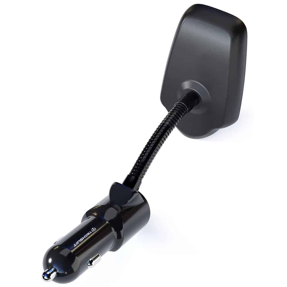 Techsuit - Fm Modulator Jamlink (mfm4) - Bluetooth, Jack 3.5mm, Tf Card, 10–24v - Black 4