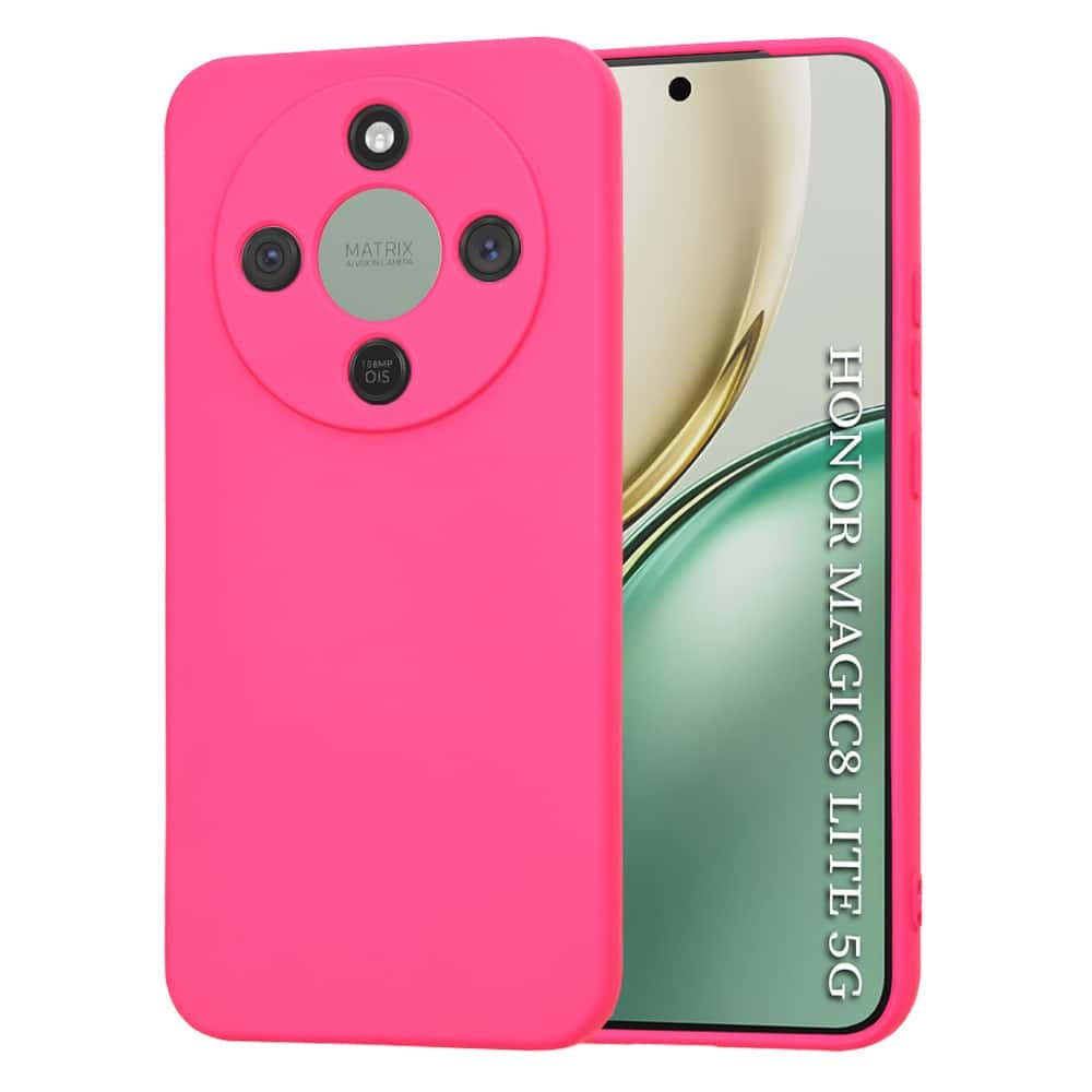 Techsuit SoftFlex - θήκη για Honor Magic8 Lite - Ροζ