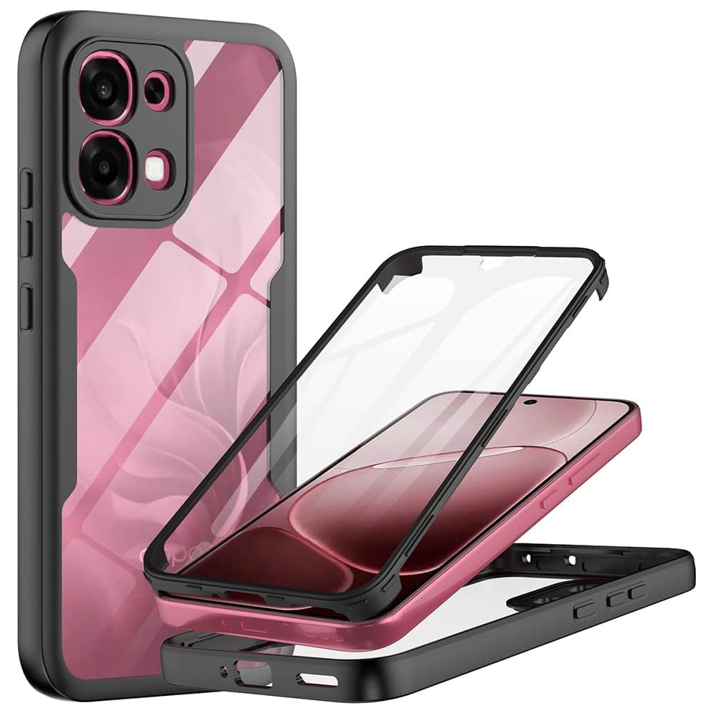Techsuit ColorVerse 360 Series - θήκη για Oppo A6 Pro / 4G 5G - Διάφανο