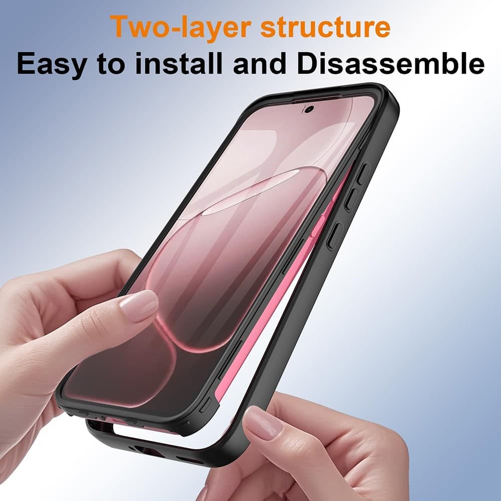 Techsuit ColorVerse 360 Series - θήκη για Oppo A6 Pro / 4G 5G - Διάφανο 5