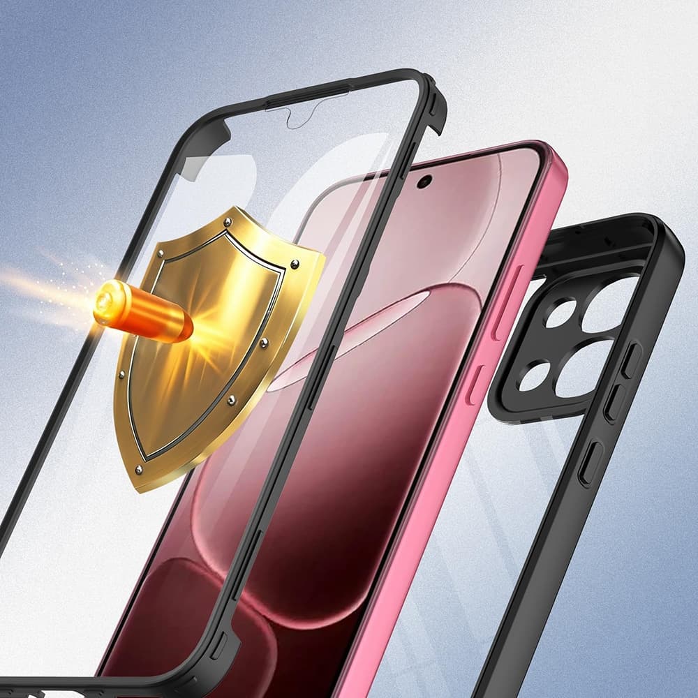 Techsuit ColorVerse 360 Series - θήκη για Oppo A6 Pro / 4G 5G - Διάφανο 4