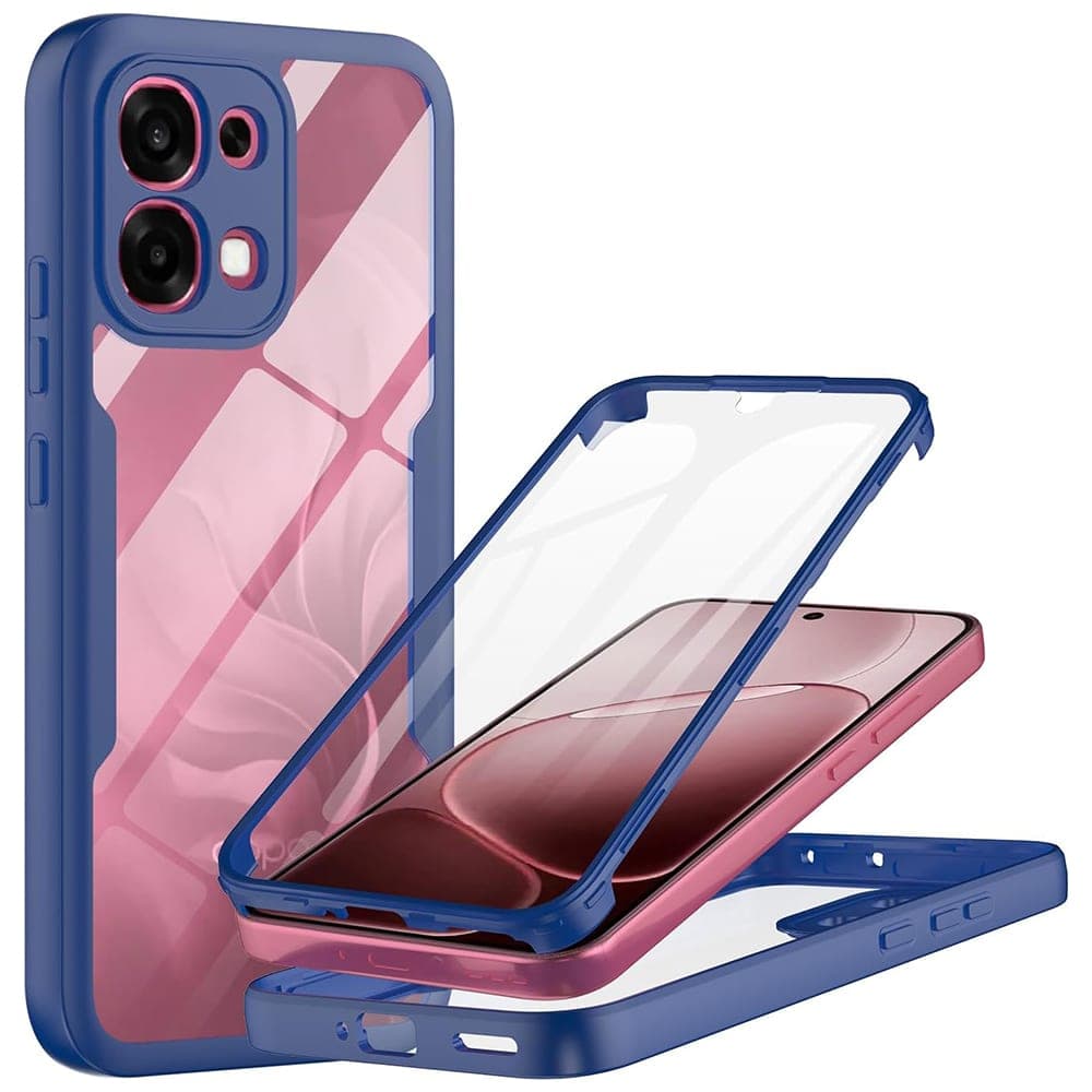 Techsuit ColorVerse 360 Series - θήκη για Oppo A6 Pro / 4G 5G - Διάφανο