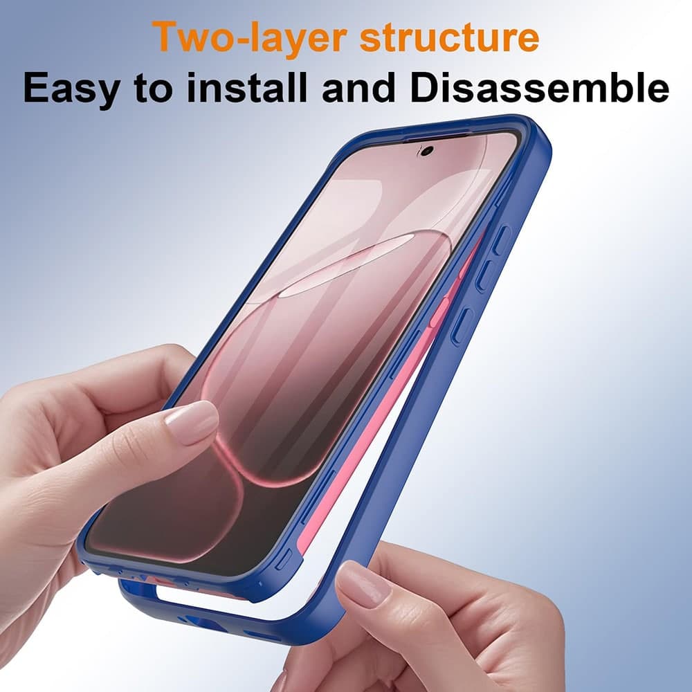 Techsuit ColorVerse 360 Series - θήκη για Oppo A6 Pro / 4G 5G - Διάφανο 5