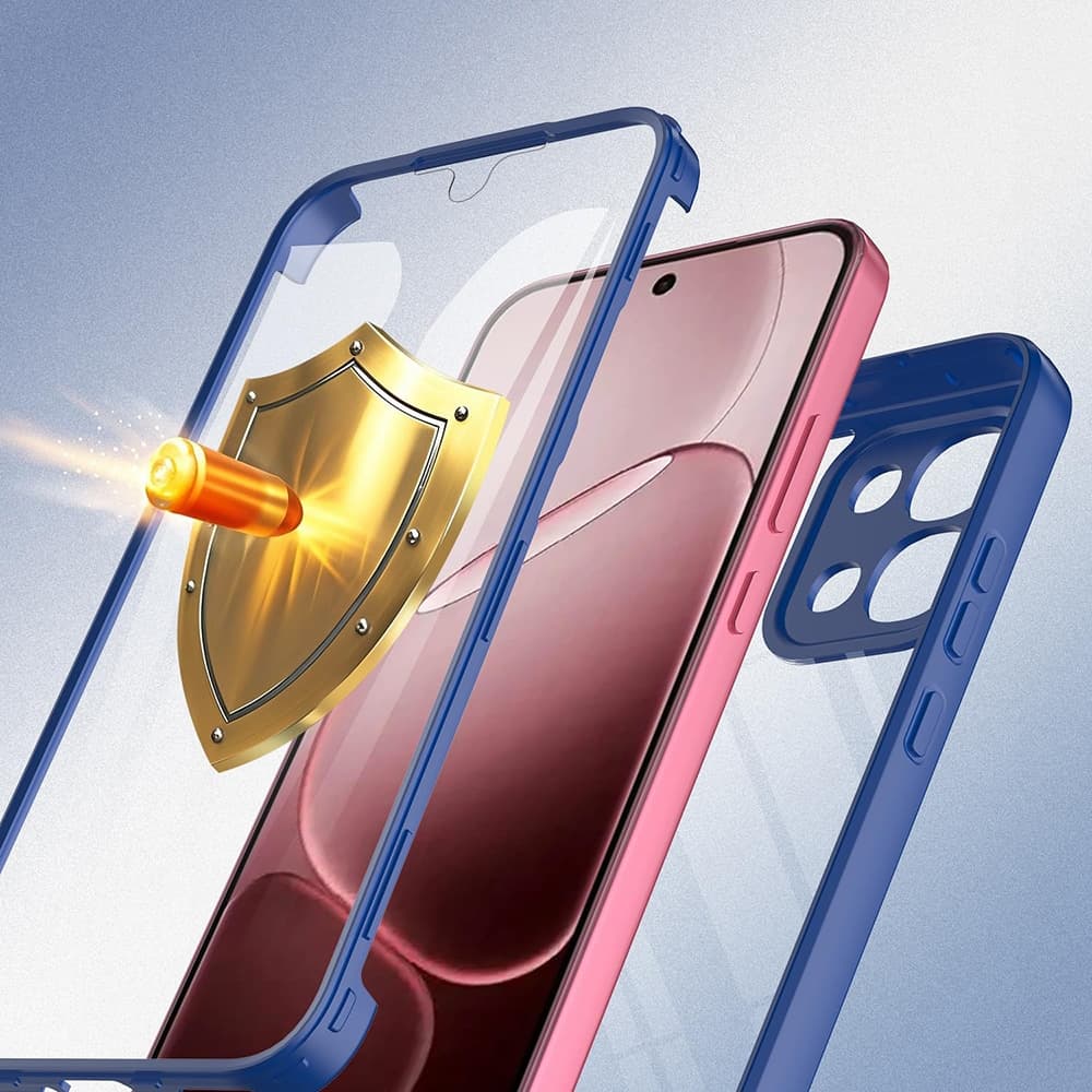 Techsuit ColorVerse 360 Series - θήκη για Oppo A6 Pro / 4G 5G - Διάφανο 3