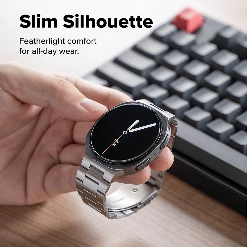 Ringke Metal One Air - θήκη για Samsung Galaxy Watch8 40mm / 44mm Classic - Διάφανο 3