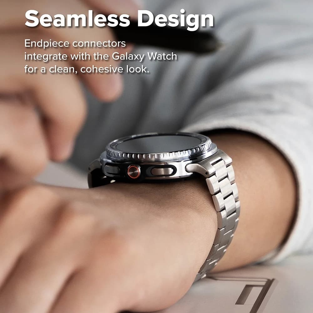 Ringke Metal One Air - θήκη για Samsung Galaxy Watch8 40mm / 44mm Classic - Διάφανο 8