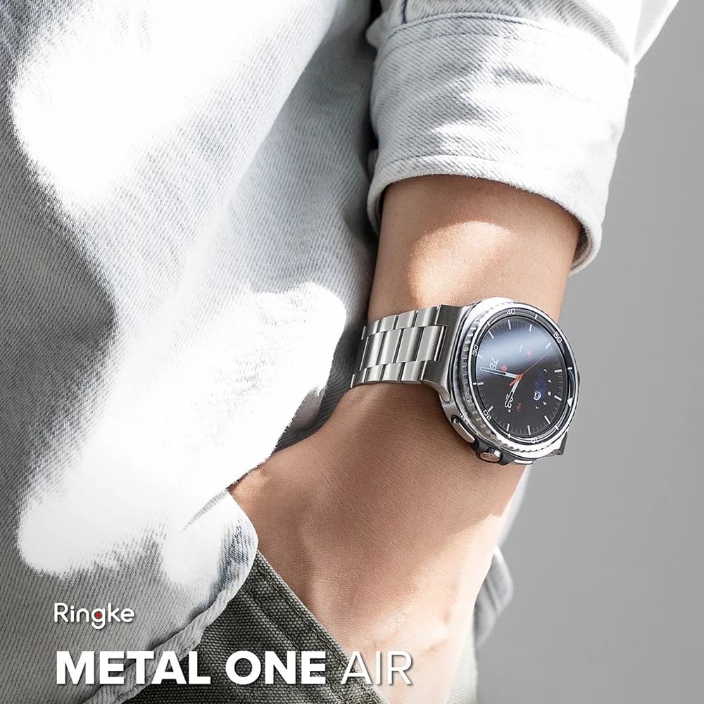 Ringke Metal One Air - θήκη για Samsung Galaxy Watch8 40mm / 44mm Classic - Διάφανο 5