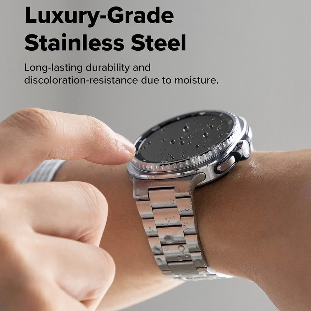 Ringke Metal One Air - θήκη για Samsung Galaxy Watch8 40mm / 44mm Classic - Διάφανο 6