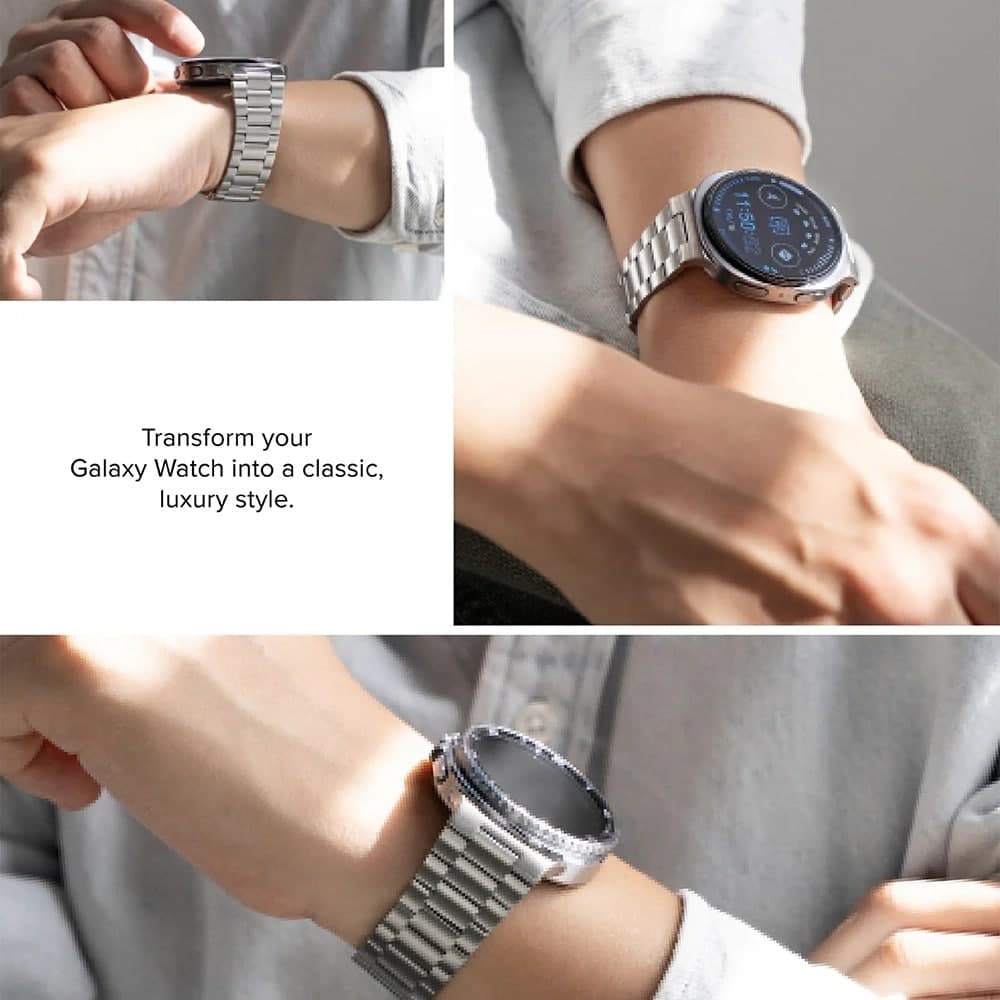 Ringke Metal One Air - θήκη για Samsung Galaxy Watch8 40mm / 44mm Classic - Διάφανο 7