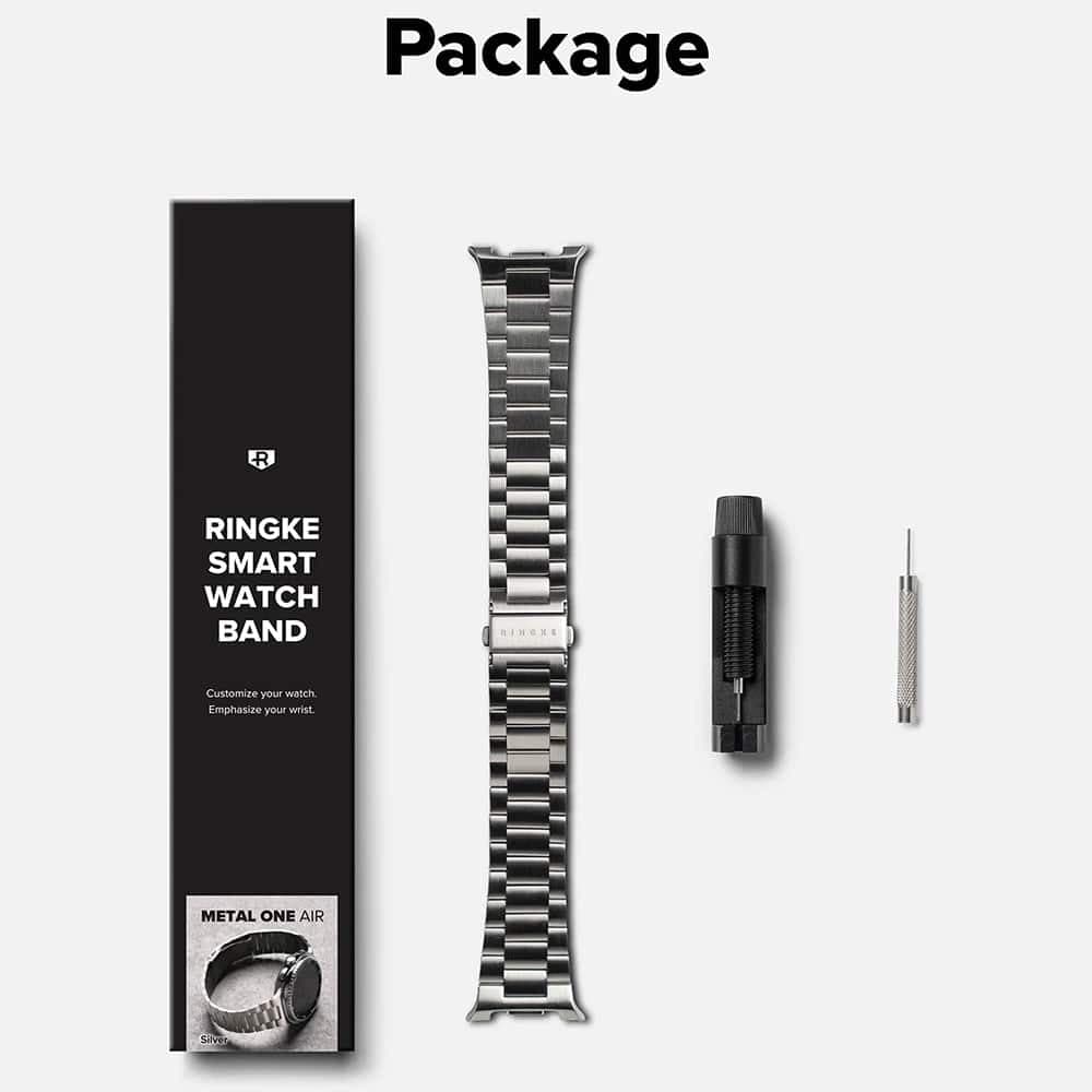 Ringke Metal One Air - θήκη για Samsung Galaxy Watch8 40mm / 44mm Classic - Διάφανο 11