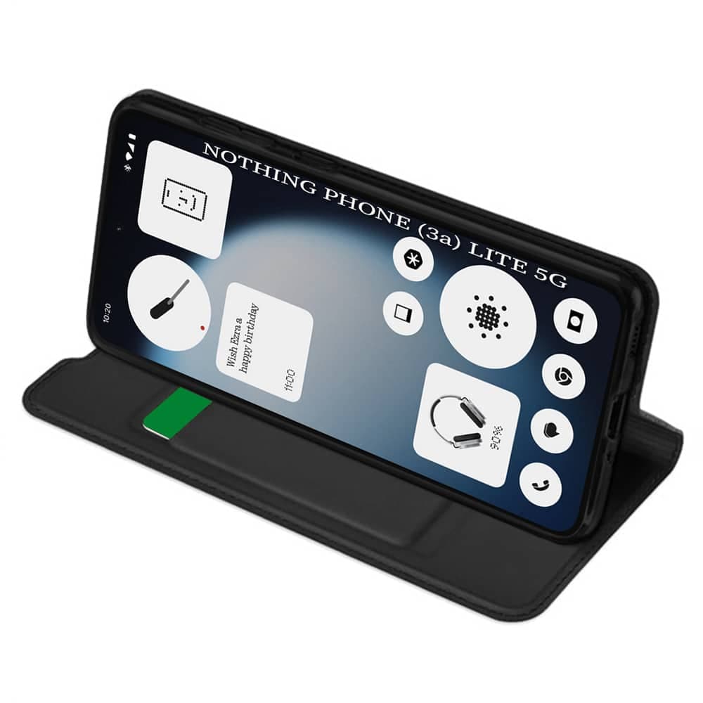 Techsuit Magskin Book - θήκη για Nothing Phone (3a) Lite - Μαύρο 2