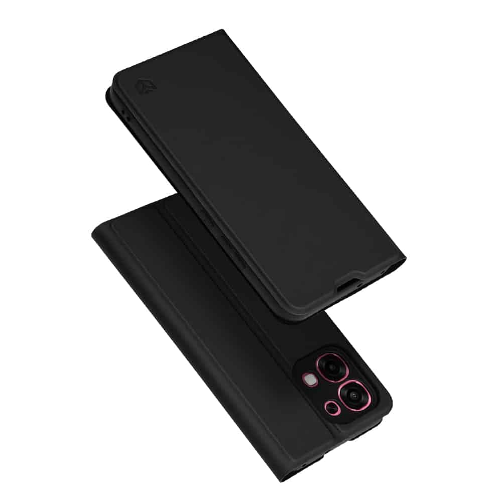 Techsuit Magskin Book - θήκη για Oppo A6 Pro / 4G 5G - Μαύρο