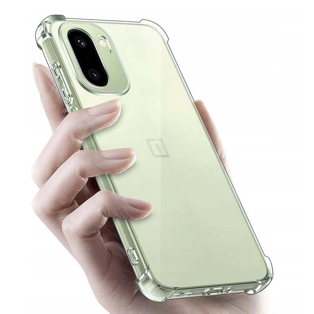 Techsuit - Shockproof Clear Silicone - Oneplus 15r - Clear 3