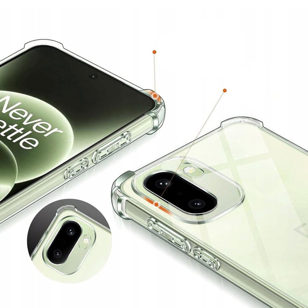 Techsuit - Shockproof Clear Silicone - Oneplus 15r - Clear 4