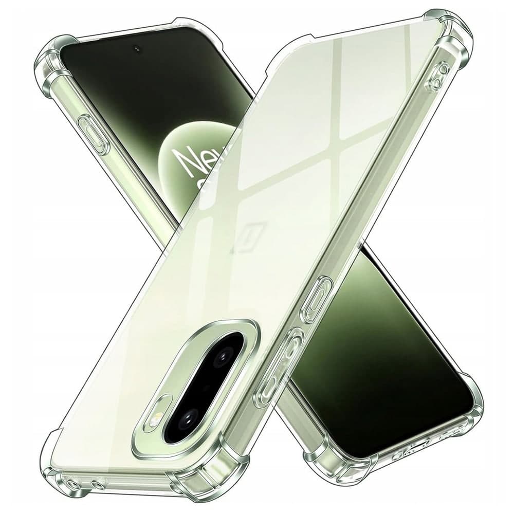 Techsuit - Shockproof Clear Silicone - Oneplus 15r - Clear