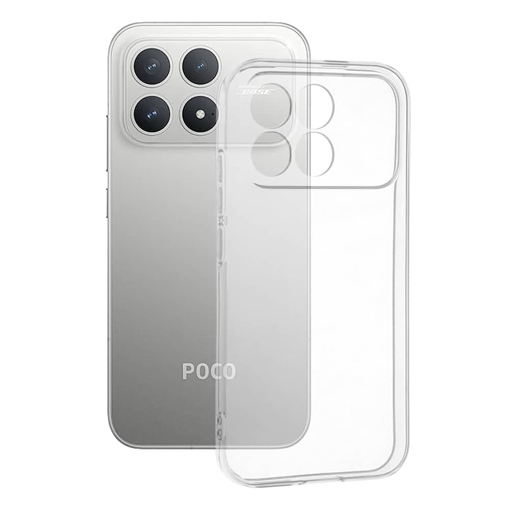 Techsuit Clear Silicone - θήκη για Xiaomi Poco F8 Pro - Διάφανο