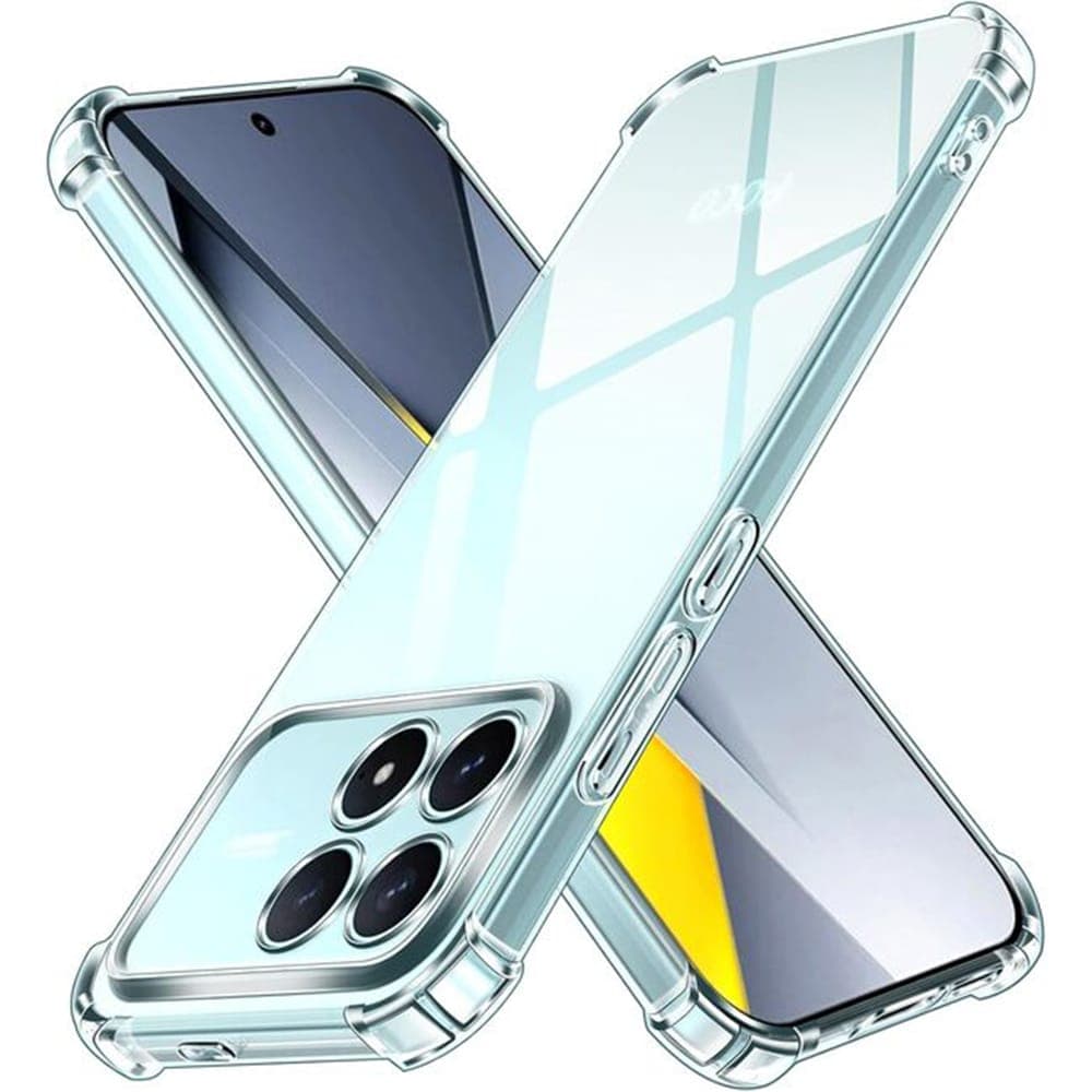 Techsuit Shockproof Clear Silicone - θήκη για Xiaomi Poco F8 Pro - Διάφανο