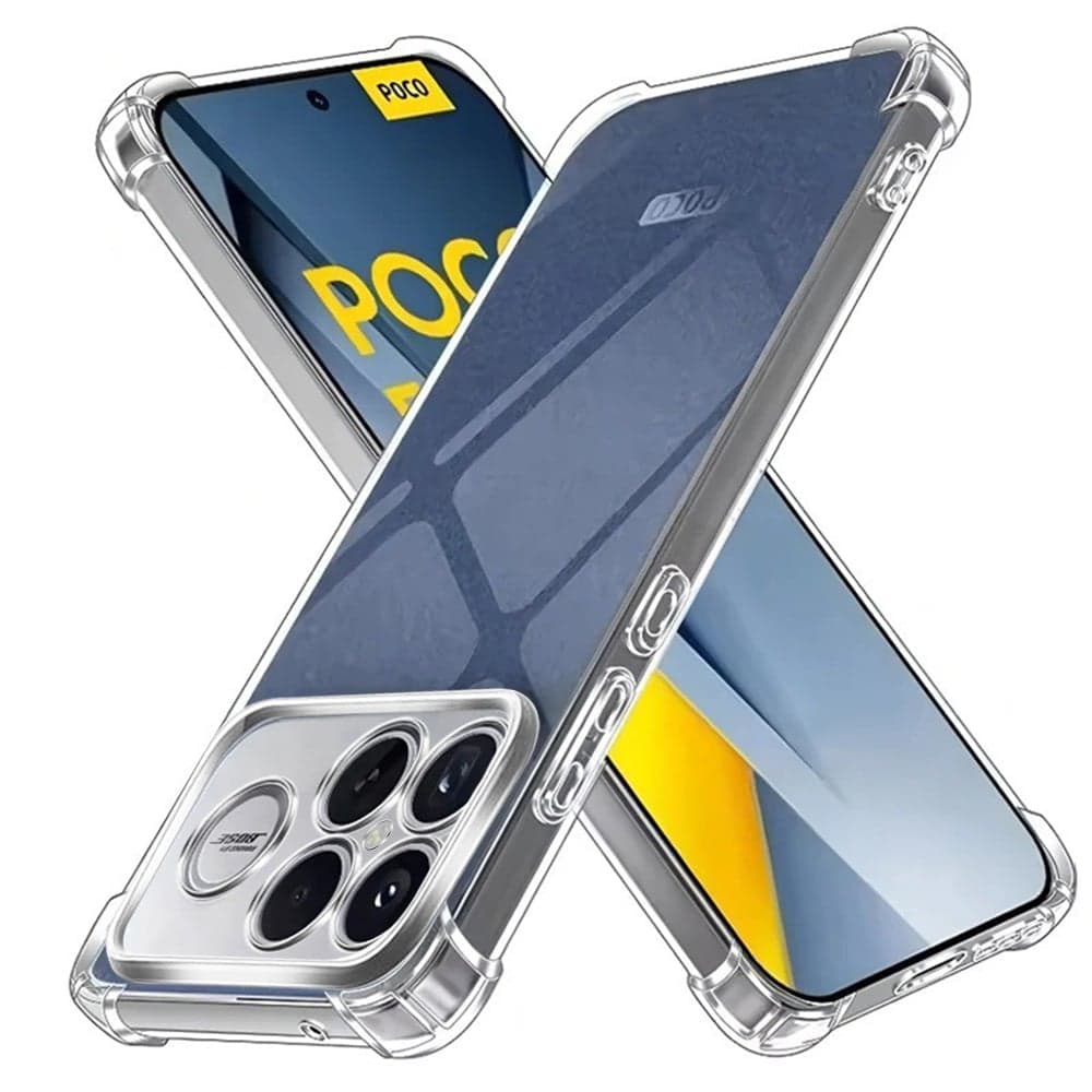 Techsuit Shockproof Clear Silicone - θήκη για Xiaomi Poco F8 Ultra - Διάφανο