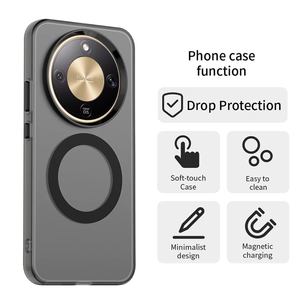Techsuit CandyCase - θήκη για Honor Magic8 Lite - Μαύρο 2
