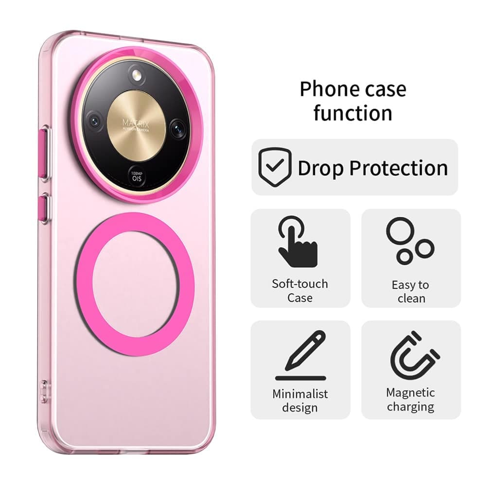 Techsuit CandyCase - θήκη για Honor Magic8 Lite - Ροζ 2