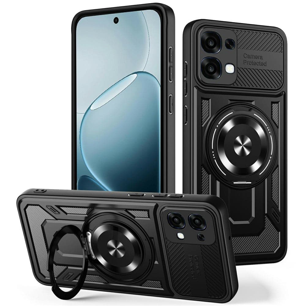 Techsuit RuggedCam - θήκη για Oppo A6 Pro 4G / 5G - Μαύρο