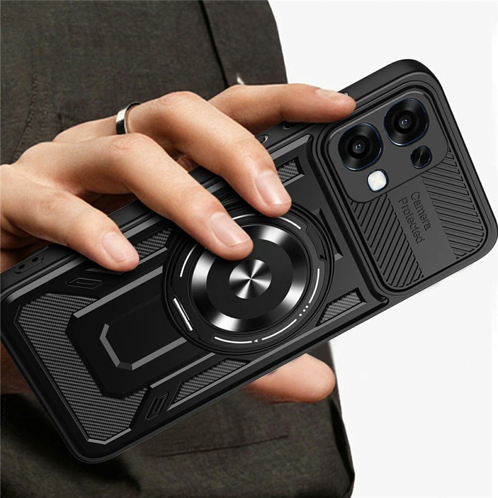 Techsuit RuggedCam - θήκη για Oppo A6 Pro 4G / 5G - Μαύρο 5