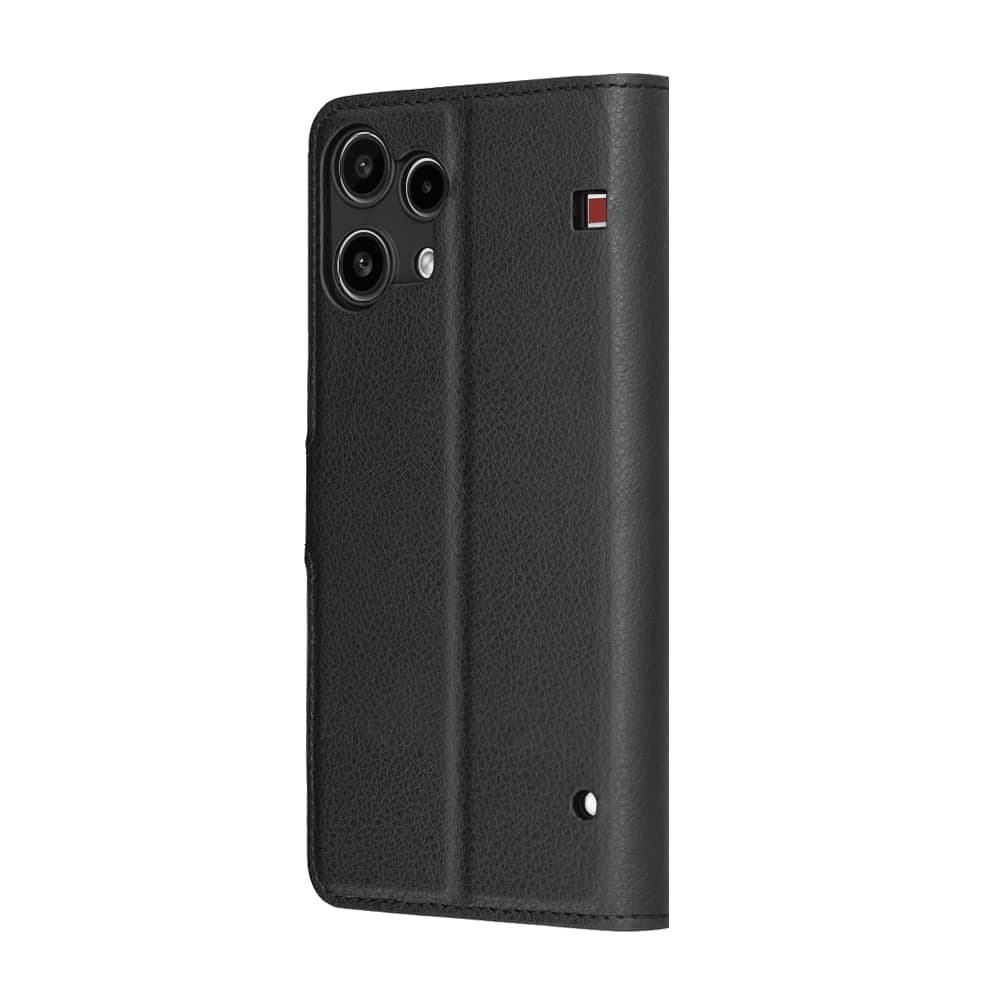 Techsuit Leather Folio - θήκη για Nothing Phone (3a) Lite - Μαύρο 5