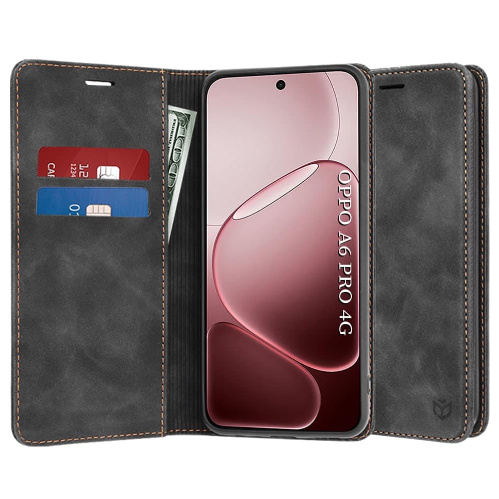 Techsuit Confy Cover - θήκη για Oppo A6 Pro / 4G 5G - Μαύρο
