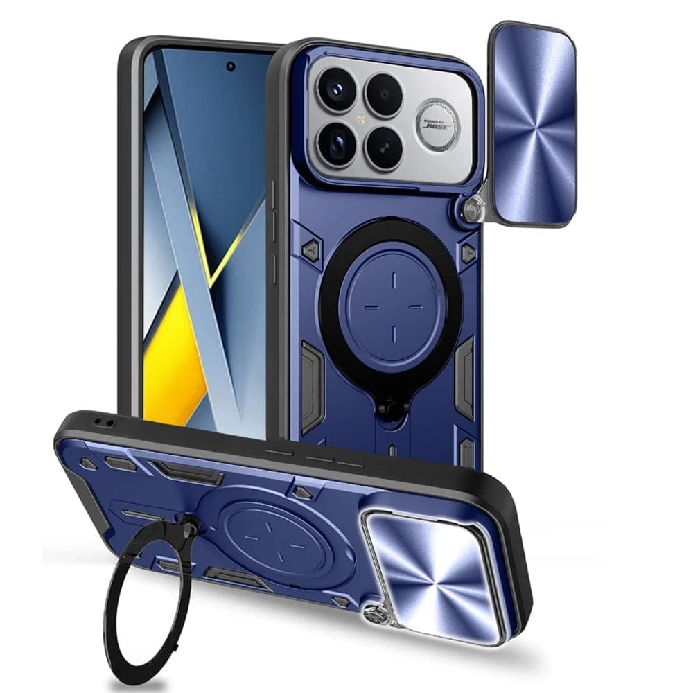 Techsuit CamGuard Pro - θήκη για Xiaomi Poco F8 Ultra - Μπλε